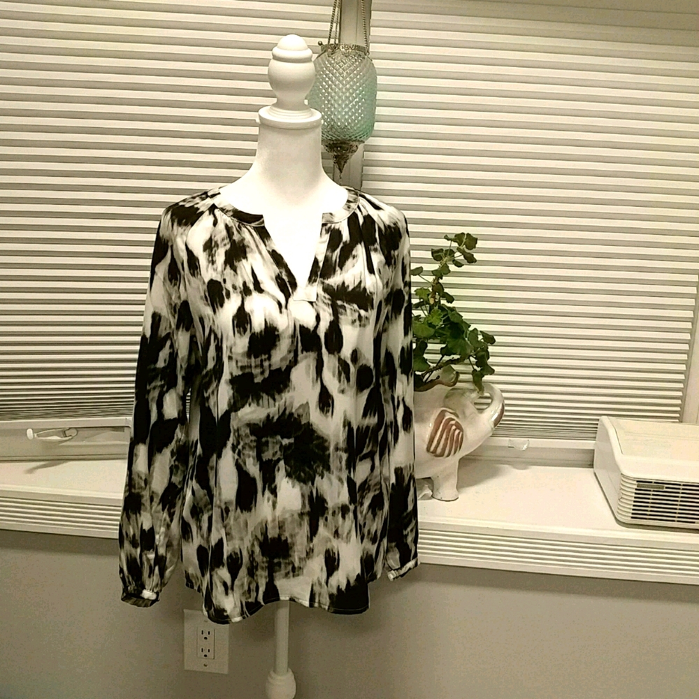 silky blouse